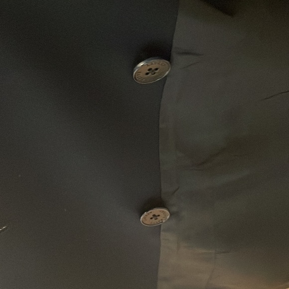 Ralph Lauren Vintage Navy Gold Oversized Blazer 10 and trousers Suit - Picture 9 of 11